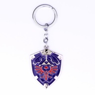 Game The Legend of Zelda Hylian Shield Alloy Keychain Keyfob Keyring New