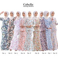 [ S | M | L | XL ] 754 2.0 CABELLA KURUNG MODERN VIRAL FLOWER WEAR MUSLIMAH BRIDESMAID DINNER RAYA 2
