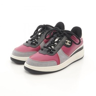 【二手】香奈兒 (Chanel) Coco Mark G45212 女士真皮運動鞋，全新未使用