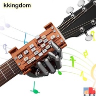KKINGDOM Guitar Teaching Presser, Portable Guitar Learning Tools Acoustic Guitar Chord Presser, Gift