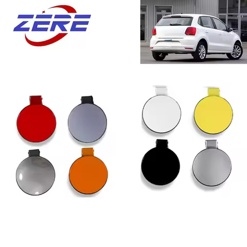 ZERE 8 Colors Car Fuel Filler Lid Door Cap Cover Flap 6R0809857 For VW Polo 2010-2019