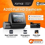 70mai Dashcam A200 Dual Channel 1080P Full HD+ HDR 24H Parking Surveillance 2025 Ver.