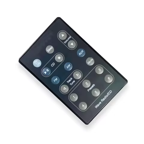 Replacement Remote Control for Bose Wave Radio/CD, Fits for AWRC-1W/AWRC-1G/AWRC-1P | Black | Fully 