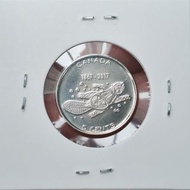 🇨🇦加拿大2017年「建國 150 週年」5分紀念幣-全新UNC