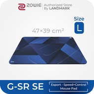 ZOWIE G-SR-SE DEEP BLUE (Limited Edition) Mouse Pad for e-Sports (L/ใหญ่) แผ่นรองเม้าส์สำหรับเล่นเกม อีสปอร์ต As the Picture One