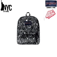 Jansport Superbreak Abstract Large Capacity - Jansport Backpack - Full Daypack TAG