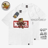 T-shirts Distro Boys &amp; Girls Cotton Combed 30s 1yrs-12yrs King 66yrs