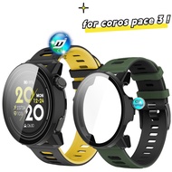 coros pace 3 strap Silicone strap for coros pace 3 Smart Watch strap Sports wristband coros pace 3 case Screen protector