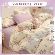 Korean Cotton Bedding set - duvet cover set 4 Piece
