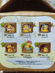 TOPTOY正品迪士尼小熊維尼樹屋系列潮玩盲盒