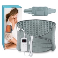 Heating Pad for Back Pain Relief Electric Heating Pad Wrap for Period Cramps Lower Back Neck Shoulde