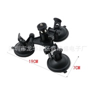 Gopro6 7 8 Low Angle Car with Gimbal Triangle Suction Cup gopro Black Background Suction Cup