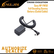 Cross Evolution Sony NP-FW50 Full Decoding Dummy Battery