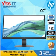 HP M22F 21.5'' /  322pe 21"5  / S3 324pf / S5 524sf 23.8" / S5 527sf  27" / S5 532sf 31.5" 100HZ FHD