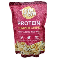 Tempeh Chips Tem Tem Protein Tempeh Chip Red Rice Vegan Tadong High Viber Healthy snack Kerepek