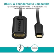 Choetech HUB-H04 USB-C to HDMI Adapter for Thunderbolt 3 & USB-C - 20cm Black