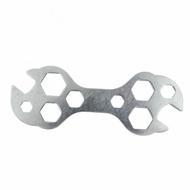 Multiple Sizes Bicycle Wrench 1PC Galvanized Steel Repair Spanner Bike Tools For 8-17mm Inner Hole Mountain Bike Accesories