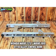 DT10 HONDA WAVE 125, WAVE 100 DT10 ALLOY SWING ARM SLOTTED PLUS 2 (100% MADE IN VIETNAM)