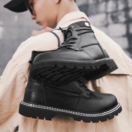 (Free Onkir) Safety Shoes Iron Tip Project - Septy Shoes Boot - Septi Synthetic Leather Field Work -