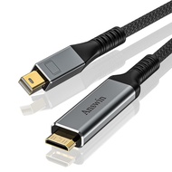 Mini Displayport to Mini HDMI Cable 4K Unidirectional 6Ft 2K@60Hz Thunderbolt 2 to Mi-ni HDMI Cable 