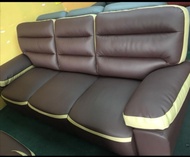 2023 Model : 3165 Sofa Set Casa Leather 1+2+3 seaters ( Bigger Size )