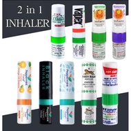 Siang Pure Inhaler Oil Aromatics Poy Sian,Tiger Balm Vapex,Peppermint Field,Thai Authentic