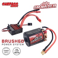 SURPASS HOBBY Combo Set Brushed Power System 5-Slot 540 11T 13T 16T 20T Brushed Motor ESC 60A for 1/
