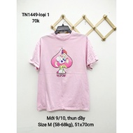 Short-sleeved T-shirts, 2-hand T-shirts, plain T-shirts [Go Vap/Fire Express]