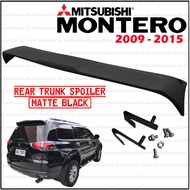 Mitsubishi Montero 2011 GTV Clip Type Rear Trunk Spoiler (Matte Black)