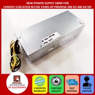 NEW LENOVO 510S-07ICB M710E V530S SFF HP PRODESK 280 G2 400 G4 SFF 180W POWER SUPPLY 00PC767 PA-1181