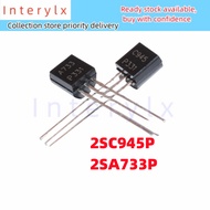 10pcs/lot Low Power Triode 2SC945 2SA733 2SC945P 2SA733P C945 A733 In-line TO-92 Transistor Tube