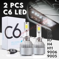 C6 LED Bulb LED Light Car led headlight bulb car led bulb 6000k lampu led kereta led mentol kereta H