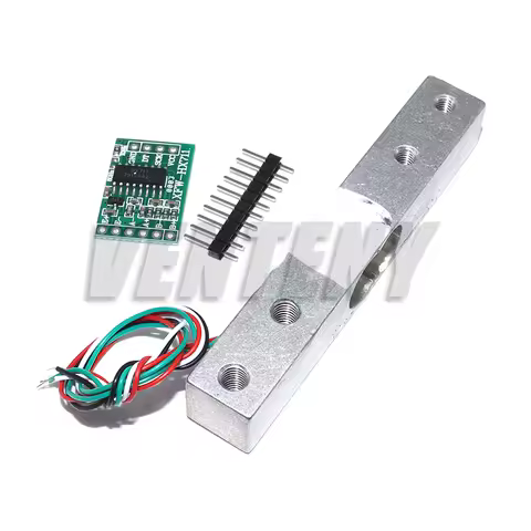 HX711 Load Cell 1KG 5KG 10KG 20KG AD Module Weight Sensor Electronic Scale Aluminum Alloy Weighing P
