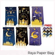 PAPER BAG RAYA Doorgift Ramadan Ramadhan Door Bag Beg Kuih Raya