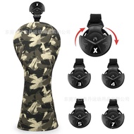 Camouflage Golf Club Headgear Golf Accessories Golf Wood Cover Golf Club Cover