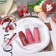 [4U2] 4U2 Gloss Plumping Gloss Lip Gloss Steel Brush Head Lip Massage, Soft and Plump Lip Balm 3.5g