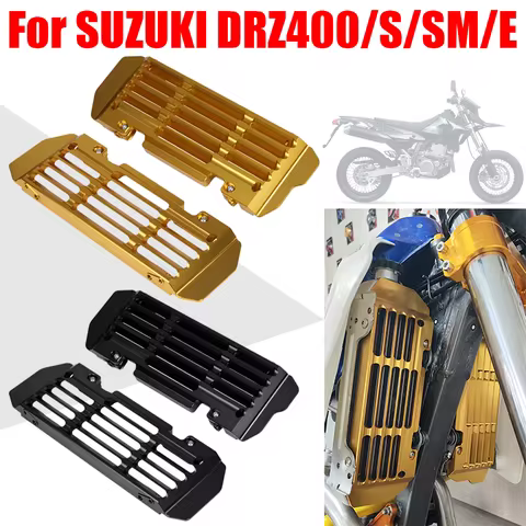 For SUZUKI DRZ400S DRZ400SM DRZ400E DRZ400 DR-Z DRZ 400 S SM E 400SM 400S 400E Accessories Radiator 