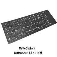 SR Myanmar Burmese Scrub Smooth 3 Kinds Keyboard Sticker Language Protective Film Layout Button Lett