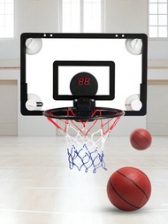 室內/室外健身籃球架,感應計分功能,入門籃球板,外部籃球活動附帶球
