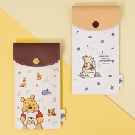 [Last Stock] Disney Winnie the Pooh Pencil case Flat Pouch Eeyore Tigger Piglet Cute Korean Statione