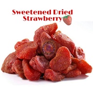 Dried Sweetened Strawberries.Very Very Sweet But Deicious.Buah Strawberry Kering .Dehydrated Strawbe