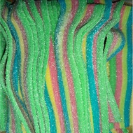 AUTHENTIC Sour Belt Karate Licorice Candy RAINBOW 50g and 100g