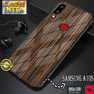 Case Samsung A10S casing Samsung A10S - Case Motif Kayu ( CASE KITA )- Pelindung Mika Hardcase Softc