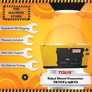 TOKAI Japan Brand Diesel Generator TKYGF4-15KVA Silent Type LOW NOISE WITH CANOPY Genset Besar