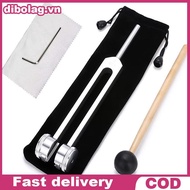 DIBO 128 Hz Tuning Fork Weighted Bio-Acoustic Tuning Fork For Therapy 128 Hz Acoustic Slider Tuning 