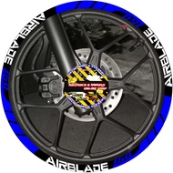 HONDA AIRBLADE 150 NEW STYLE DECAL MAG STICKER GOOD FOR 2 MAGS