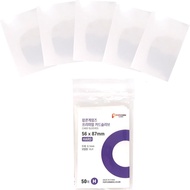 Popcorn Games Premium Card Sleeve 2 Set|50pcs Each- Ideal for K-Pop Photocards, and Japanese Trading