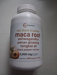 3色瑪卡(Maca Root) 240 粒庒