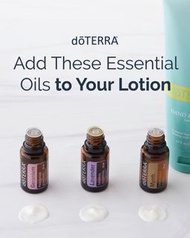 美國品牌 doTERRA 多特瑞 15ml 毫升 純精油 三合一 精選 套裝 天竺葵精油 & 薰衣草精油 & 沒藥精油 可加入潤膚乳液 Lavender & Myrrh & Geranium esse