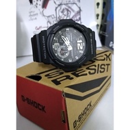 CASIO G shock ga310,bnb ori hitam,band ada kesan pakai,LCD negative,ada auto light,cemin cantik,used